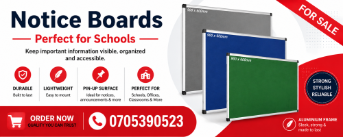 Notice boards For Schools
