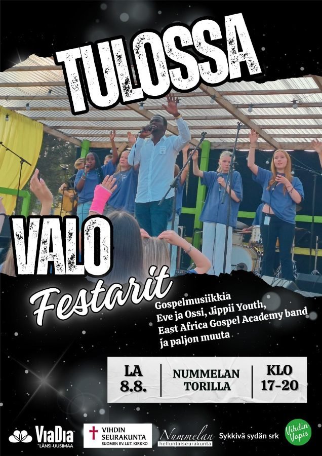 East African Gospel Academy Takes the Gospel to Finland at the Valo Festival 2026!